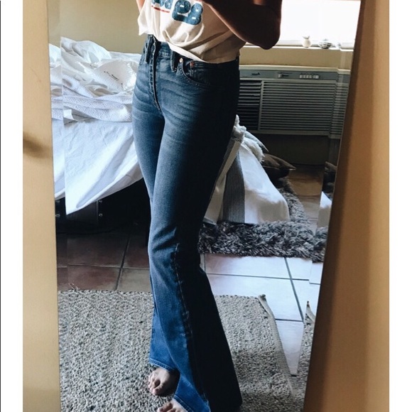 New Madewell Jeans. Madewell Flea Market Flare - Picture 3 of 4